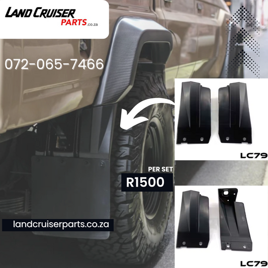 Toyota Land Cruiser 70/75/79 Rear Mudflap Bracket (SET)