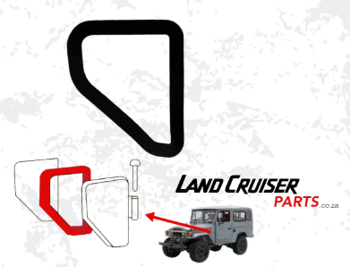 Toyota Land Cruiser Side Vent Cover Pad FJ40/45 each