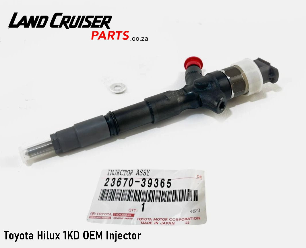 OEM NEW Toyota Hilux D4D 3.0 Injector (23670-39365) EACH! – Land