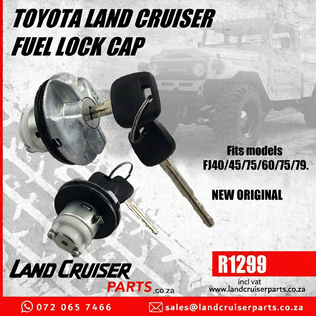 Toyota Land Cruiser Fuel Lock Cap.