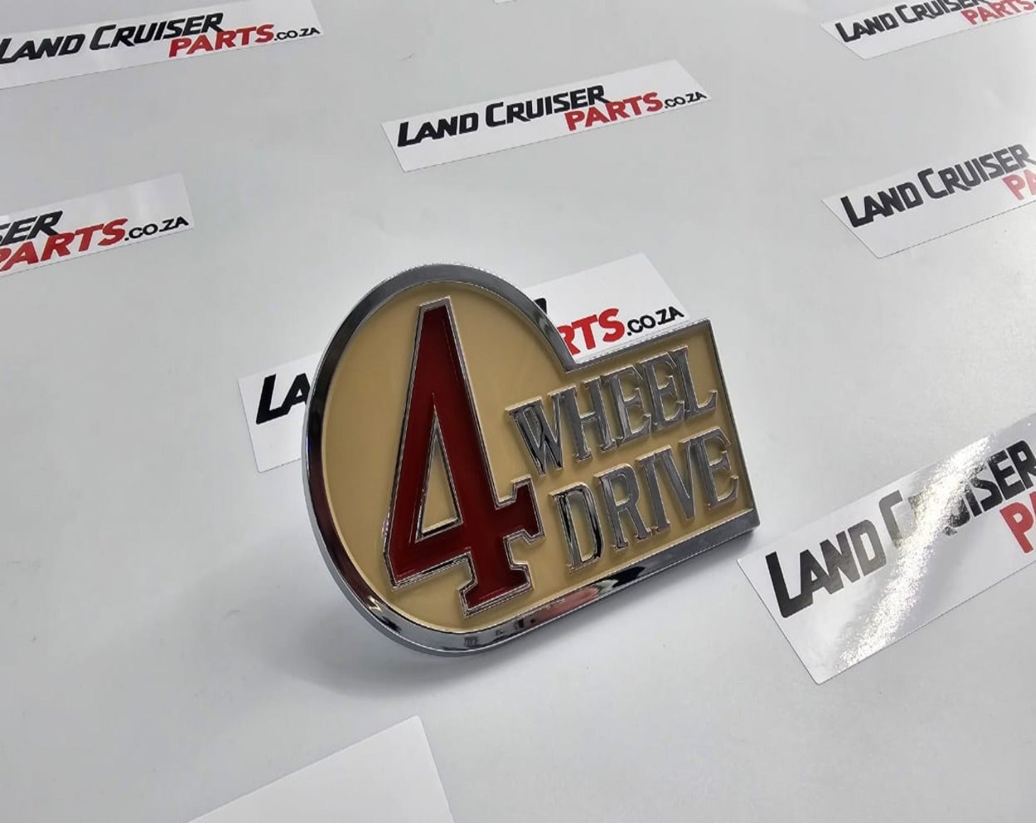 Toyota Land Cruiser FJ40 Rear 4WD Emblem / Badge. – Land Cruiser Parts