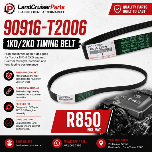 Toyota 1KD/2KD Timing Belt OEM
