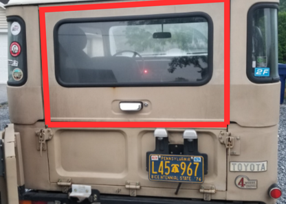 Toyota Land Cruiser FJ40 Upper Tailgate.