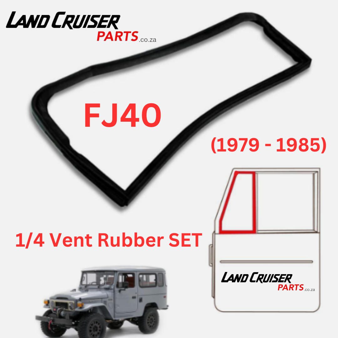 Toyota Land Cruiser FJ40 Vent Rubber SET face lift. Land Cruiser Parts