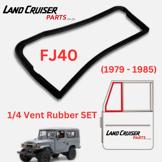 Toyota Land Cruiser FJ40 Vent Rubber SET face lift.