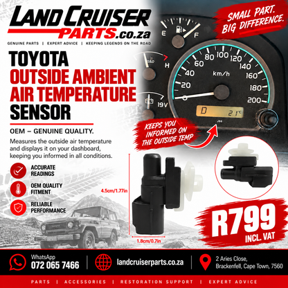 TOYOTA OUTSIDE AMBIENT AIR TEMP TEMPERATURE SENSOR OEM 2024+GD79