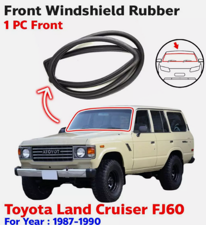 Toyota Land Cruiser 60 Series Windscreen Rubber.