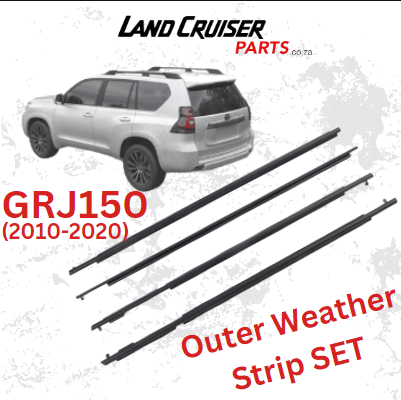 Prado 150 Series Outer Weather Strip Rubber SET.