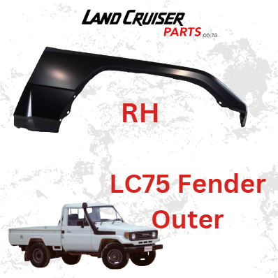 Toyota Land Cruiser 75 Series RH Outer Fender