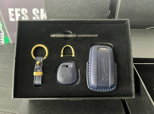 Toyota Land Cruiser 79 Series Key Cover Blue