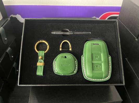 Toyota Land Cruiser 79 Series Key Cover Olive Green