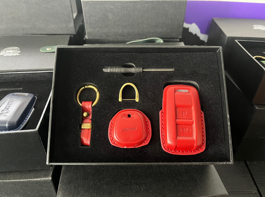 Toyota Land Cruiser 79 Series Key Cover Rust Red