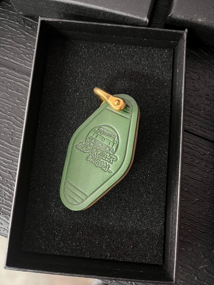 Toyota Land Cruiser 79 Series Key Chain Olive Green