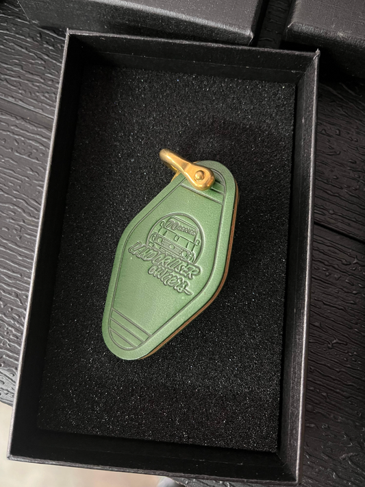 Toyota Land Cruiser 79 Series Key Chain Olive Green