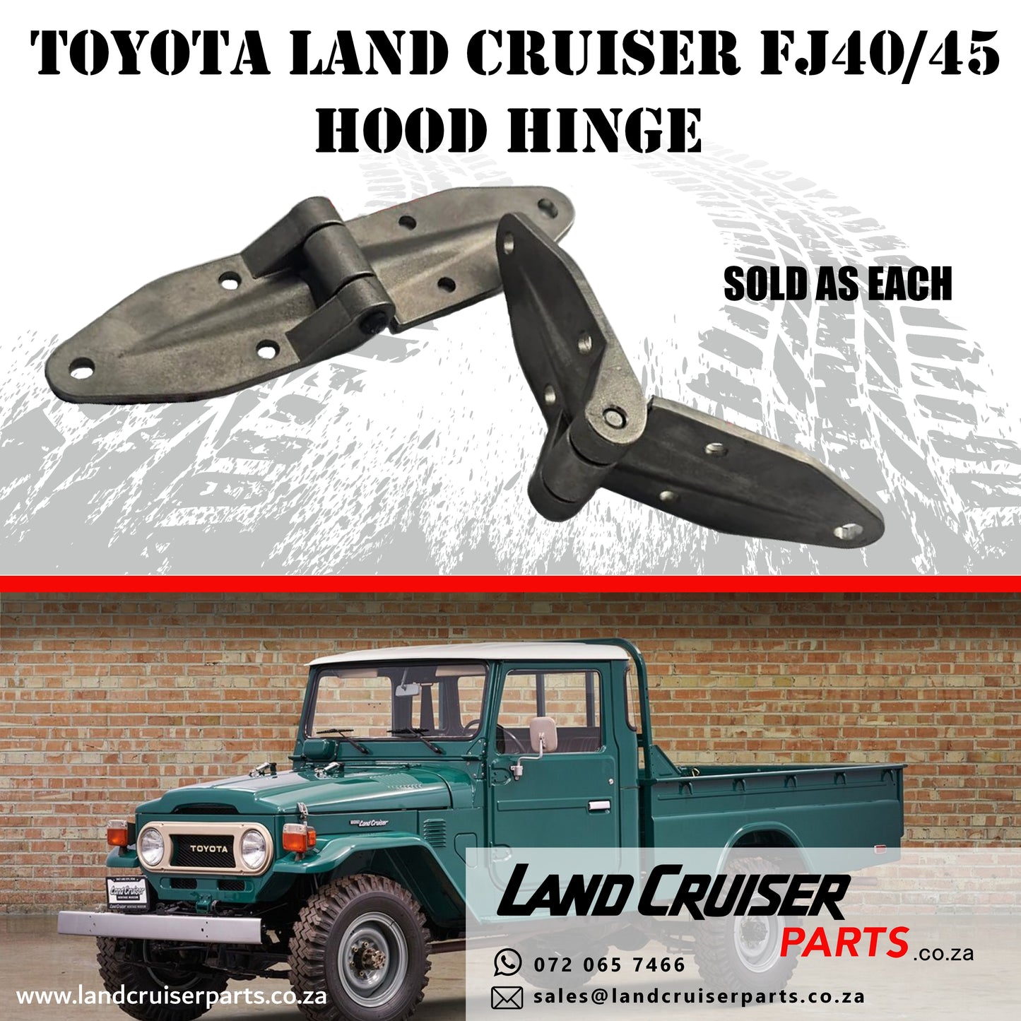Toyota Land Cruiser FJ40/45 Hood Hinge