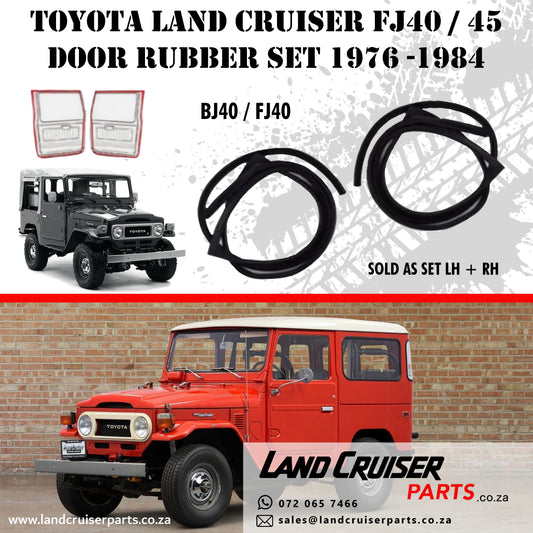 Toyota Land Cruiser FJ40/45 Door Rubber Set 1976-1984