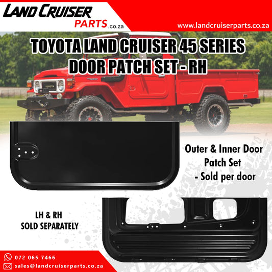 Toyota Land Cruiser 45 Series Door Patch Set RH