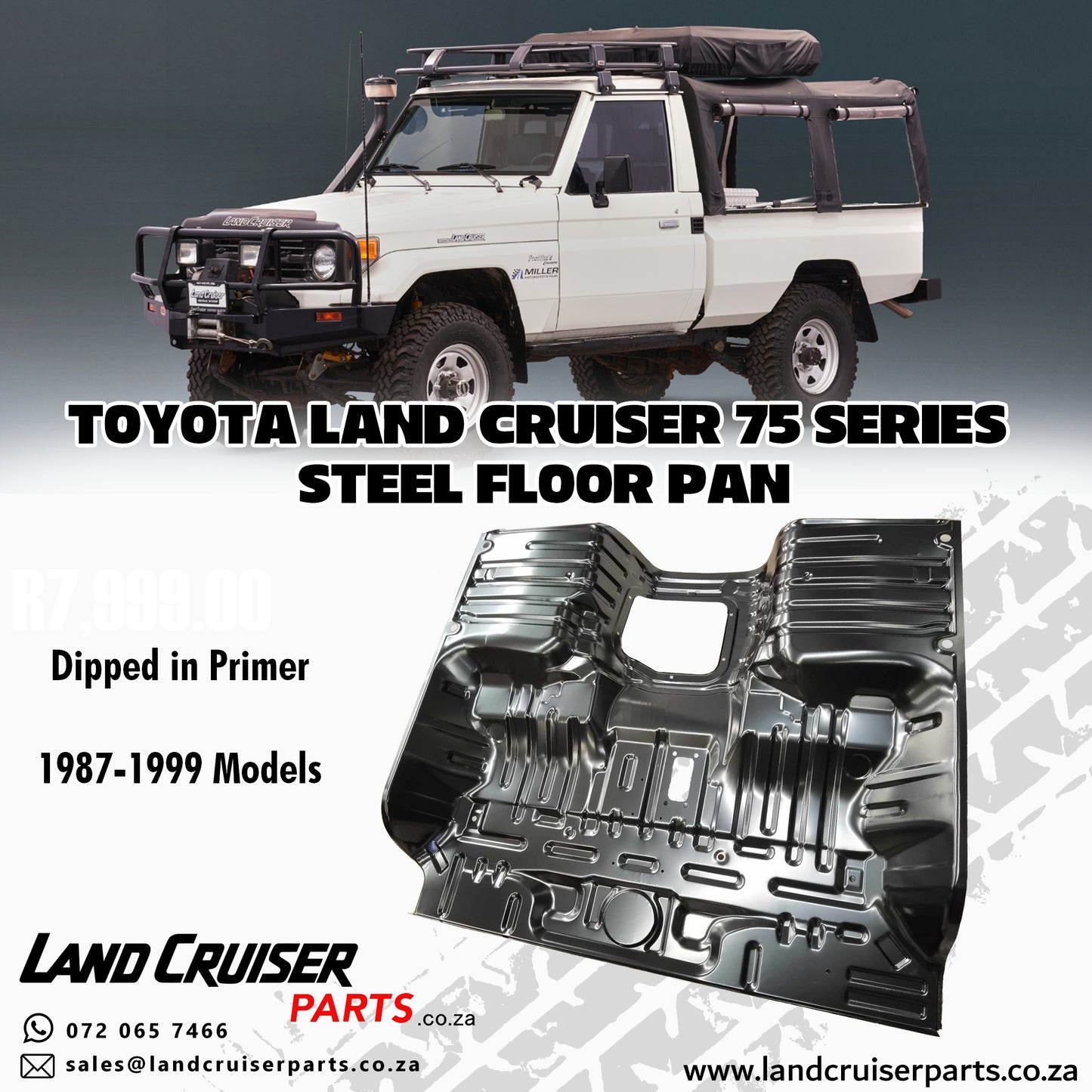 Toyota Land Cruiser 75 Series Floor Pan