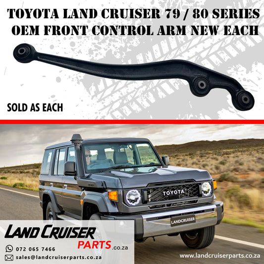 Toyota Land Cruiser 79 / 80 Series OEM Front Control Arm NEW EACH