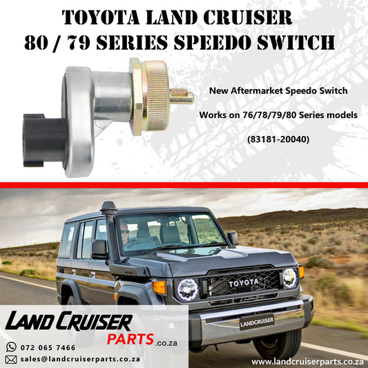 Toyota Land Cruiser 80 / 79 Series Speedo Switch