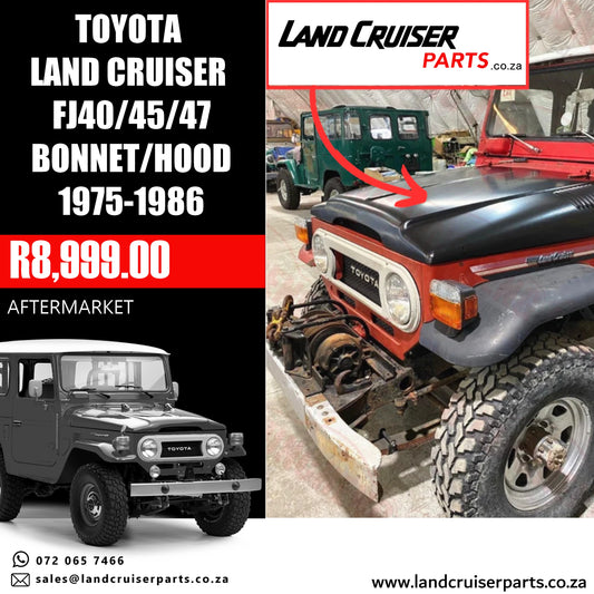 Toyota Land Cruiser FJ40/45/47 Bonnet / Hood 1975-1986