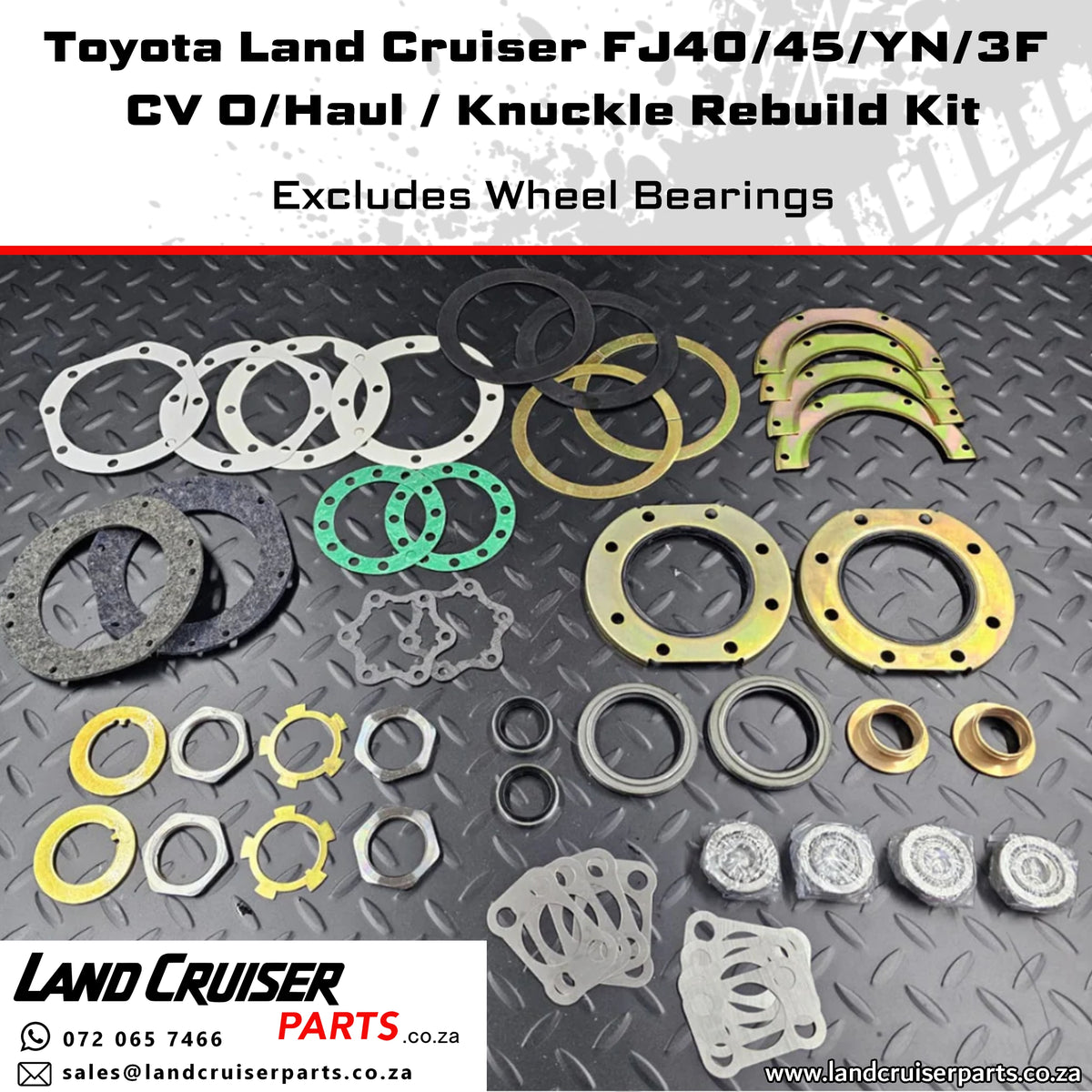 Toyota Land Cruiser FJ40/45/YN/3F CV O/Haul Kit.