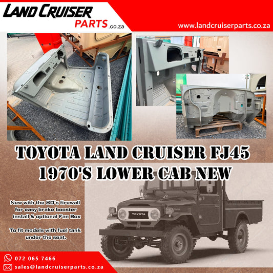 Toyota Land Cruiser FJ45 1970's Lower Cab NEW