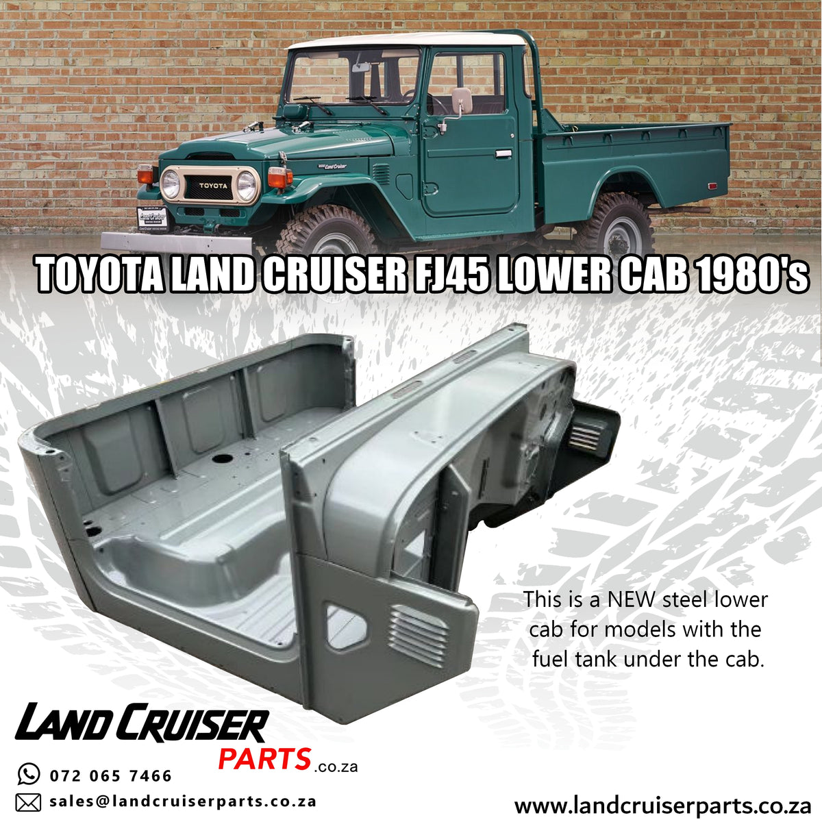 Toyota Land Cruiser FJ45 Lower CAB 1980's