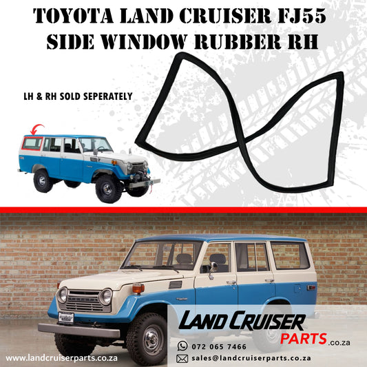 Toyota Land Cruiser FJ55 Side Window Rubber RH.