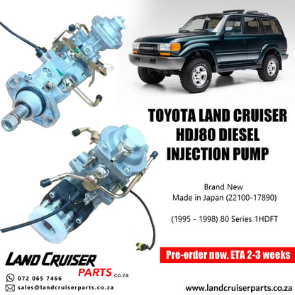 Toyota Land Cruiser HDJ80 - Diesel Injection Pump