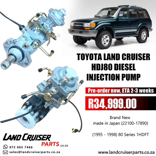 Toyota Land Cruiser HDJ80 - Diesel Injection Pump