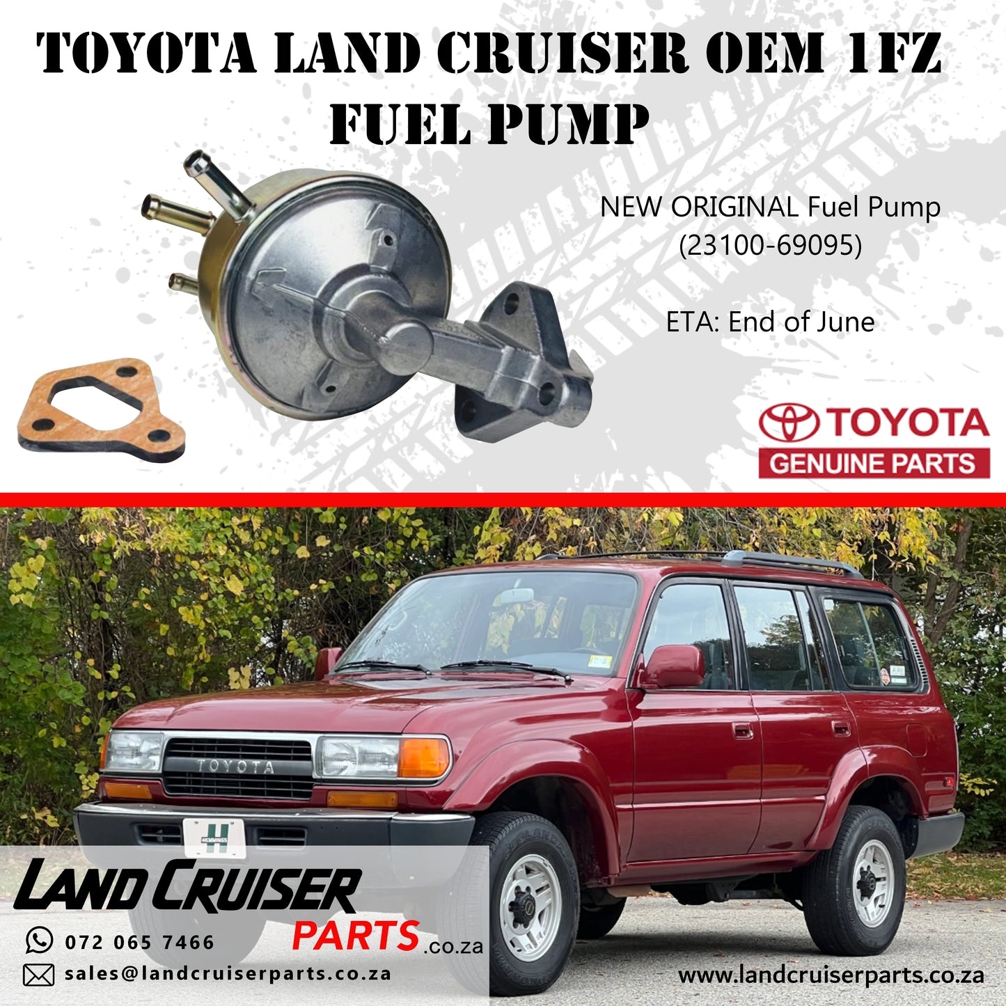 Toyota Land Cruiser OEM 1FZ Fuel Pump