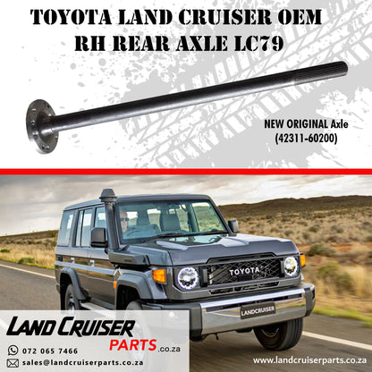 Toyota Land Cruiser OEM RH Rear Axle LC79