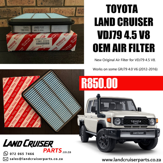Toyota Land Cruiser VDJ79 4.5 V8 OEM Air Filter