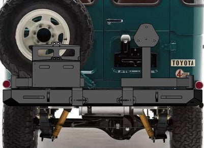 Toyota Land Cruiser FJ40 Rear Bumper