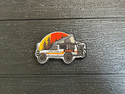 Land Cruiser Velcro Patch 76 Series Colour
