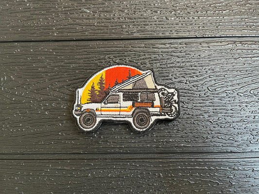 Land Cruiser Velcro Patch 76 Series Colour