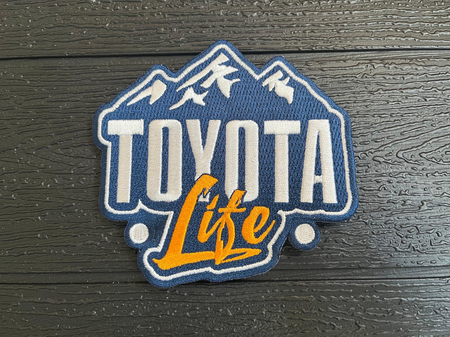 Land Cruiser Velcro Patch Toyota Life Blue