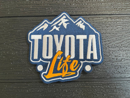 Land Cruiser Velcro Patch Toyota Life Blue