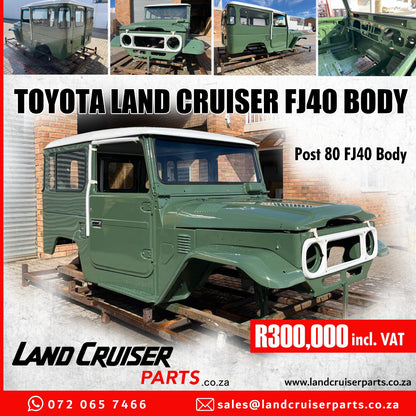 Toyota Land Cruiser 43 Series Station Wagon Body, Post 1980's