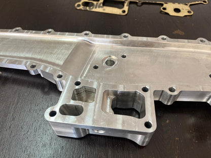 Toyota Land Cruiser HJ47 2H Oil Cooler Housing (Billet Aluminum)