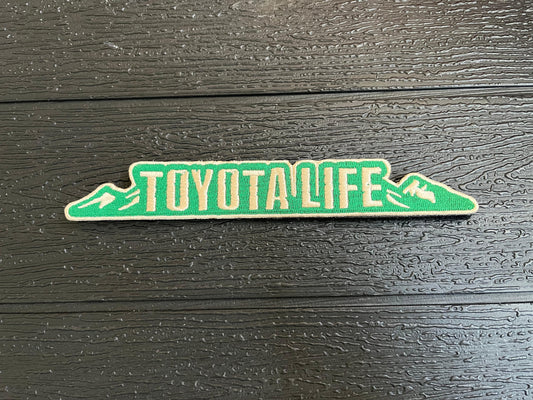 Land Cruiser Velcro Patch Toyota Life Green