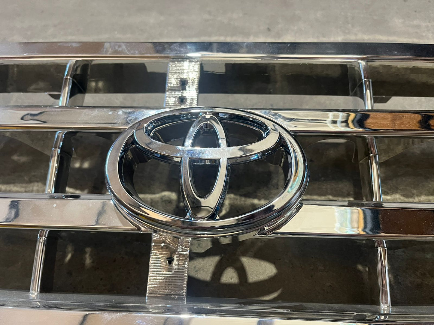 Toyota Land Cruiser 75 / 79 Series Chrome Grill Badge.