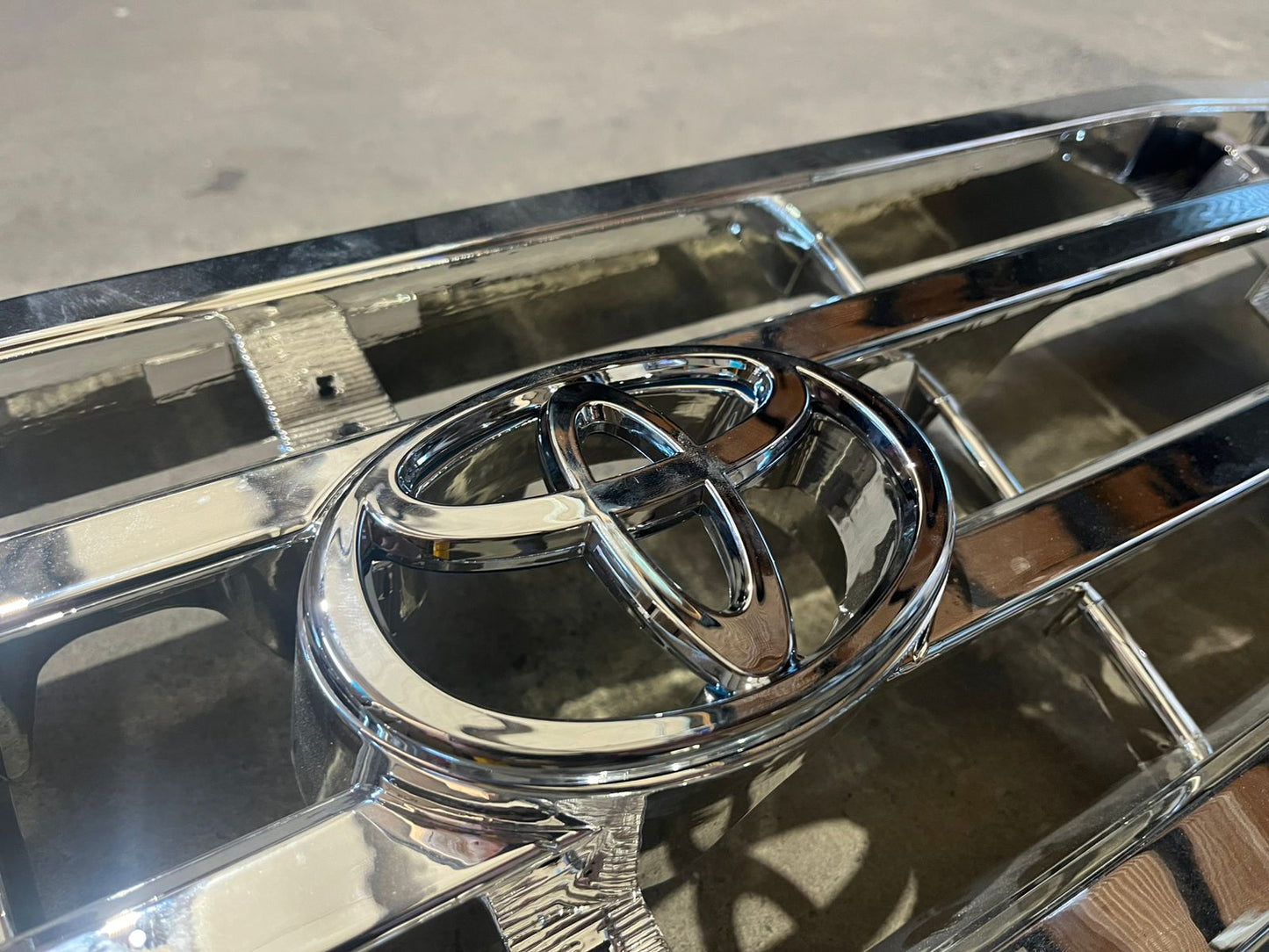 Toyota Land Cruiser 75 / 79 Series Chrome Grill Badge.