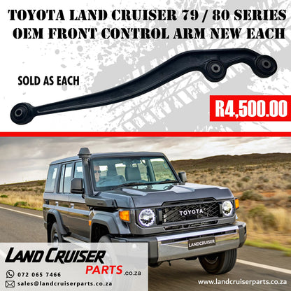 Toyota Land Cruiser 79 / 80 Series OEM Front Control Arm NEW EACH