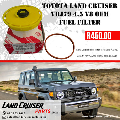 Toyota Land Cruiser VDJ79 4.5 V8 OEM Fuel Filter