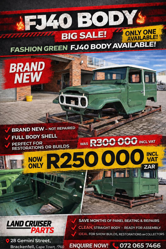 Toyota Land Cruiser 40 Series Station Wagon Body, Post 1980's