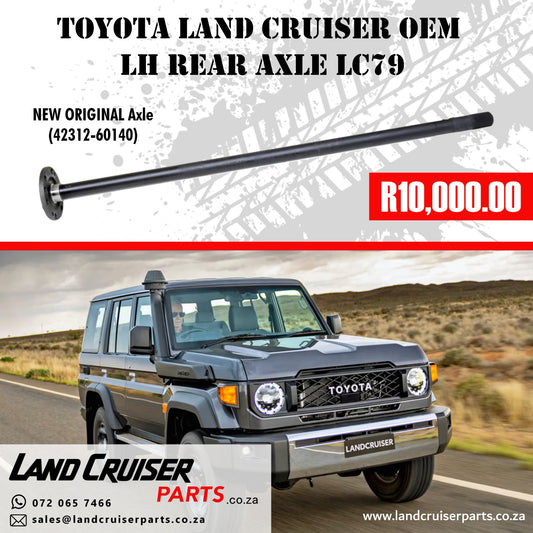 Toyota Land Cruiser OEM LH Rear Axle LC79