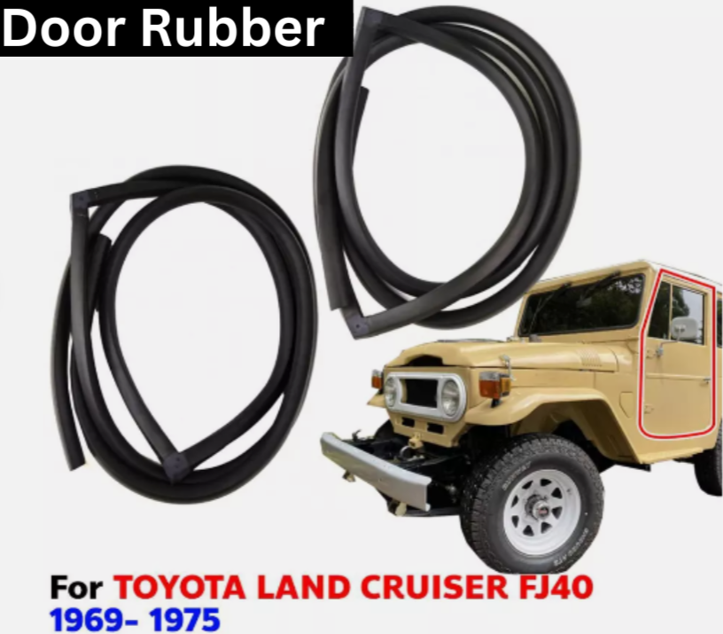 Toyota Land Cruiser FJ40/45 Door Rubber LH Pre74's.