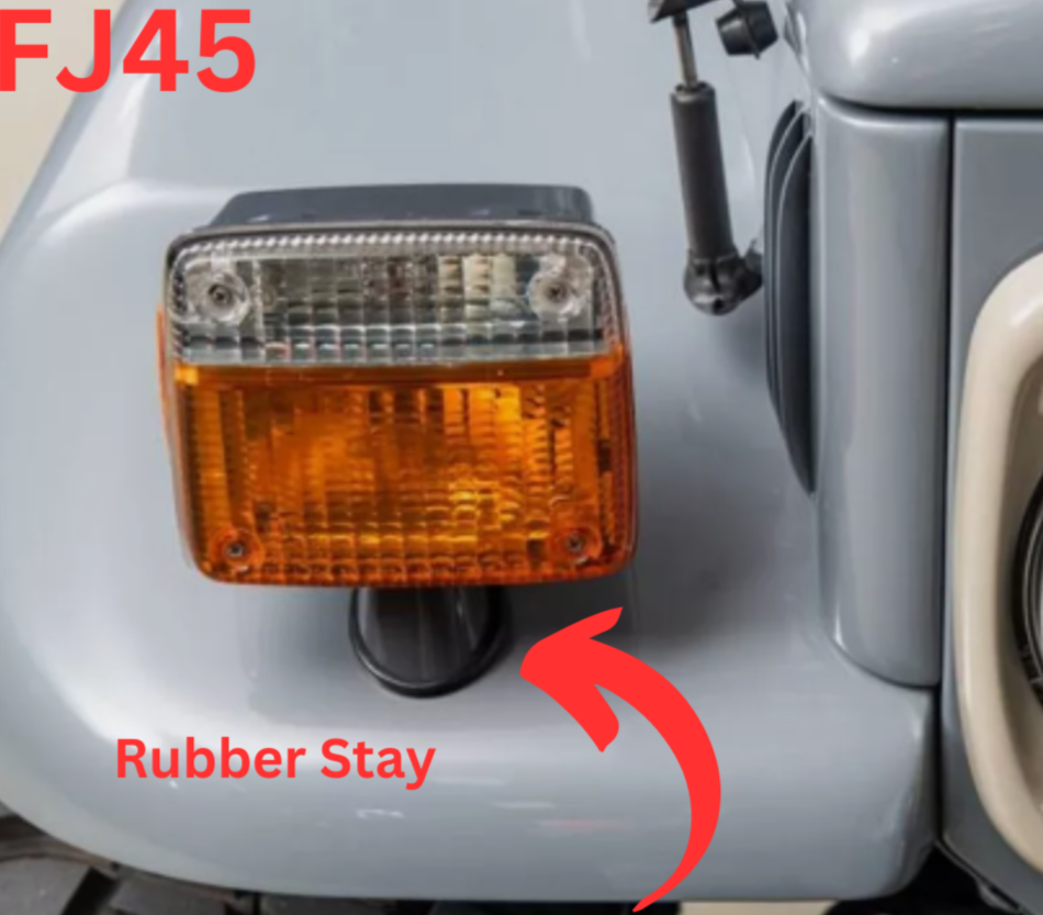 Toyota Land Cruiser FJ40/45 Corner Lamp Rubber Stay.